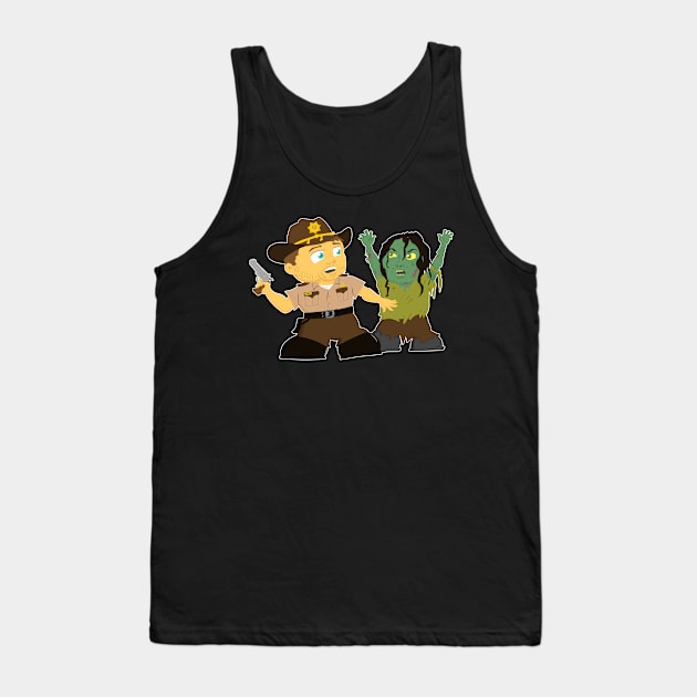 Walking Dead Tank Top by scoffin